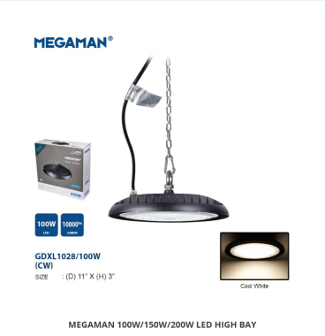 Đèn Nhà Xưởng - Đèn LED Nhà Xưởng Led Highbay Megaman Chính Hãng