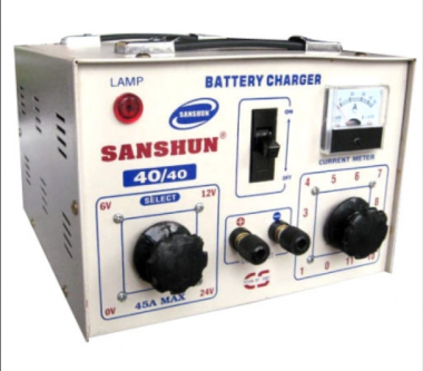 MÁY SẠC BÌNH ẮC QUY SANSHUN – NHIỀU CHỦNG LOẠI, CÔNG SUẤT ĐA DẠNG