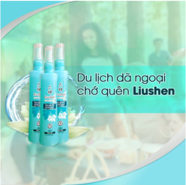 Combo Chai Xịt Chống Muỗi Và Xịt Chống Ngứa Liushen Dung Tích 80ml