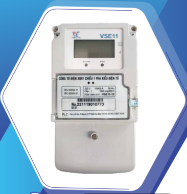CÔNG TƠ ĐIỆN TỬ 1 PHA VINASINO VSE11-10