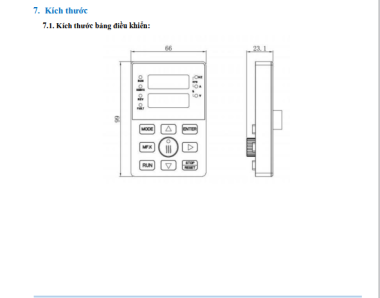 Biến tần 3 pha VSE đa chức năng chính hãng - 380v điều khiển từ xa công suất lớn