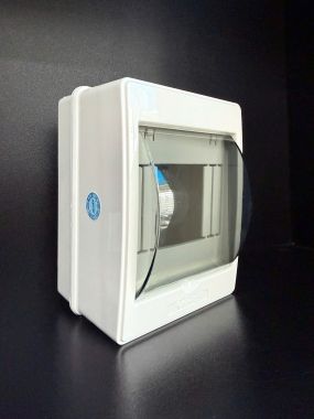 Tủ điện lắp nổi MPE TN-4 – Hộp tủ điện nhựa chứa MCB 3-4 cực