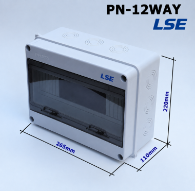 Tủ Điện Kín Nước Gắn Nổi LSE IP66 – Bảo hành chính hãng