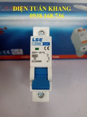 MCB 1P LS302 (10A - 63A) Xanh Dương (CB Tép LSE)