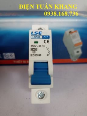 MCB 1P LS302 (10A - 63A) Xanh Dương (CB Tép LSE)