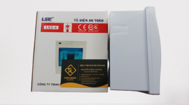 TỦ ĐIỆN NHỰA LS 2-4N CÓ ĐÈN BÁO