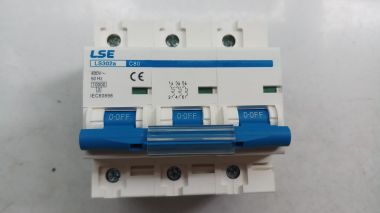 MCB 3P LS302 (6A-40A) Xanh Dương (CB Tép LSE)