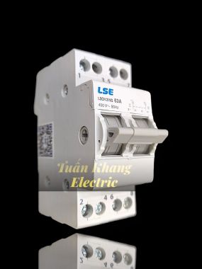 Aptomat Đảo Chiều Dạng Aptomat 2 Tép 50A-63A LSE - Cầu Dao Đảo Tự Động