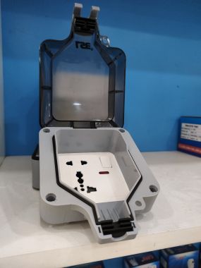Ổ CẮM KÍN NƯỚC LSE CÓ CÔNG TẮC IP66 + Ổ CẮM KÍN NƯỚC CÓ USB