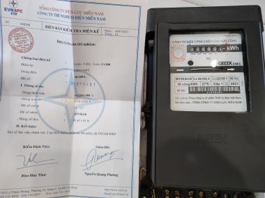 Công Tơ Điện 3 Pha EMIC 50(100) - Có Kiểm Định (Đồng Hồ Điện 3 Pha Emic)