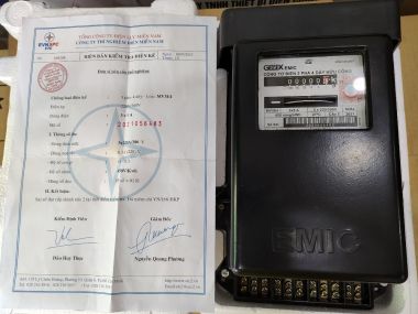CÔNG TƠ ĐIỆN 3 PHA GIÁN TIẾP EMIC 3 X 5 A