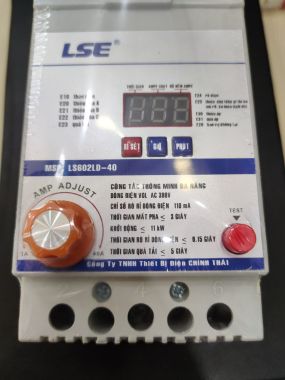 CÔNG TẮC THÔNG MINH ĐA NĂNG LSE , APTOMAT, CẦU DAO BẢO VỆ CHỐNG MẤT PHA ĐIỆN, CHỐNG GIẬT HẸN GIỜ CHỐNG GIẬT (LS602)