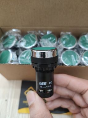 CÔNG TẮC NÚT NHẤN ĐỎ, XANH CHUYÊN DỤNG LẮP TỦ ĐIỆN  22MM