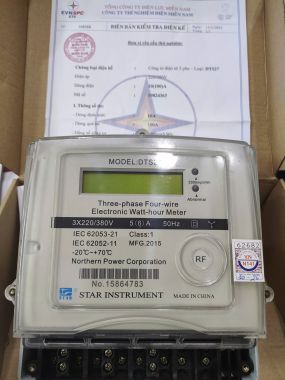 Công Tơ Điện Tử 3 Pha Gián Tiếp DTS27 5(6)A – Kiểm Định