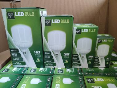 Bóng đèn led trụ nhựa lõi nhôm LT100 bảo hành 24 tháng - đủ công suất