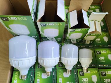 Bóng đèn led trụ nhựa lõi nhôm LT100 bảo hành 24 tháng - đủ công suất