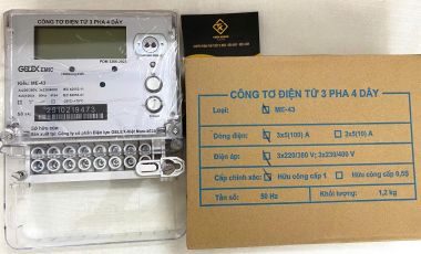ME-43 EMIC Công tơ điện tử 3 pha 4 dây trực tiếp chính hãng