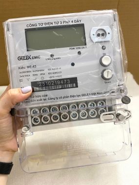ME-43 EMIC Công tơ điện tử 3 pha 4 dây trực tiếp chính hãng