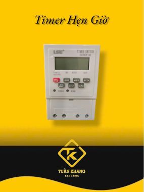 Timer hẹn giờ thông minh công suất lớn 30A LSE - Công tắc hẹn giờ