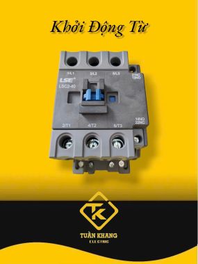 KHỞI ĐỘNG TỪ 2 PHA -3 PHA - TỪ 6A -100A (Contactor LSE)