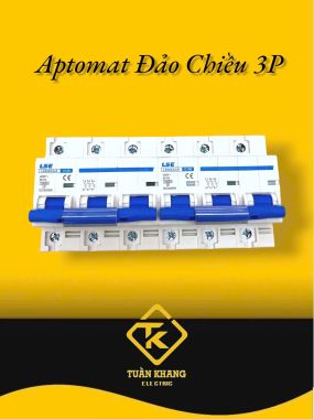 Aptomat Đảo Chiều Dạng Aptomat 3 Pha 80A - 100A - 125A LSE - Cầu Dao Đảo Tự Động