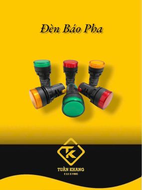 ĐÈN BÁO PHA, ĐÈN BÁO TỦ ĐIỆN CHÍNH HÃNG PANSONG PHI 22MM