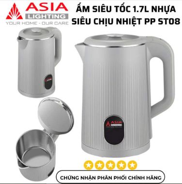 ẤM ĐUN SIÊU TỐC ASIA LIGHTING ST-08 – 1.7 LÍT
