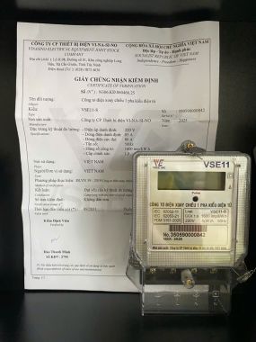 Công tơ điện 1 pha Vinasino VSE11-S 5(80)