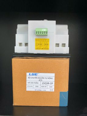 Bộ chuyển đổi nguồn tự động ATS LSE LSQ3R-2P/4P thanh ray DIN