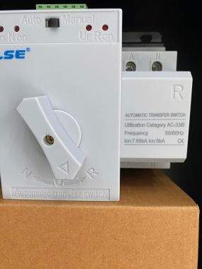 Bộ chuyển đổi nguồn tự động ATS LSE LSQ3R-2P/4P thanh ray DIN