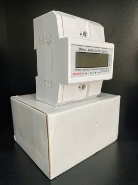 Công tơ điện tử 3 pha 4 dây trực tiếp 100A TAIYE/EARU - dạng thanh ray DTS024 / EA771