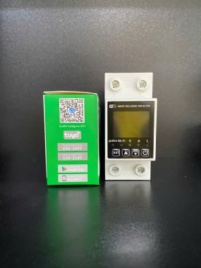 Công tơ điện tử 1 pha kết nối wifi dạng thanh ray Tuya Smart Life 63A