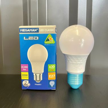 Đèn LED Bulb tròn Megaman 3W–18W E27 A+ Chính Hãng