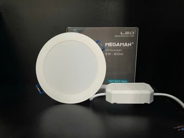 Đèn led âm trần Megaman siêu mỏng MQTL1127-Y-9W 6500k