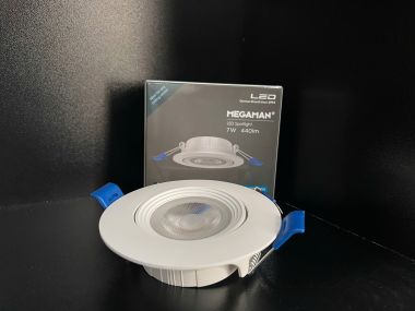 Đèn Led âm trần Megaman FDS72900v1-7W 3000K/4000k chính hãng