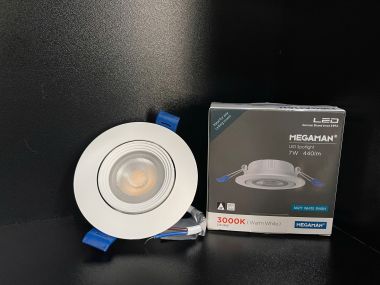 Đèn Led âm trần Megaman FDS72900v1-7W 3000K/4000k chính hãng