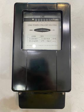 Công Tơ Điện 3 Pha 4 Dây Cơ LSE LS3E4 50(100)A Chính Hãng LSE