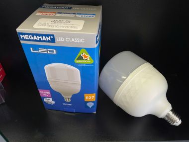 Bóng đèn LED trụ T Bulb Megaman 30W 40W E27 chíng hãng siêu sáng