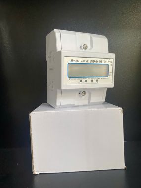 Công tơ điện tử 3 pha 4 dây trực tiếp 100A TAIYE/EARU - dạng thanh ray DTS024 / EA771