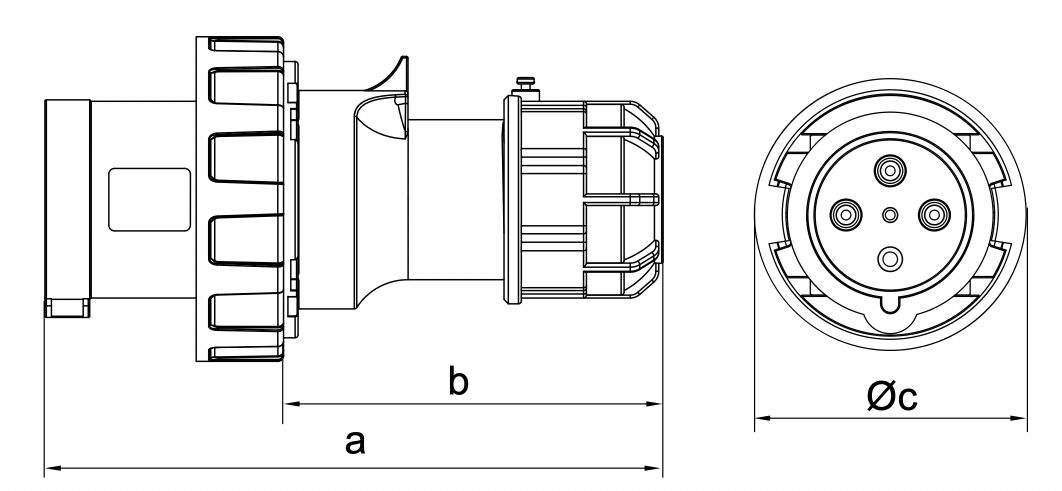 PHÍCH CẮM CÔNG NGHIỆP MPN2-0352 