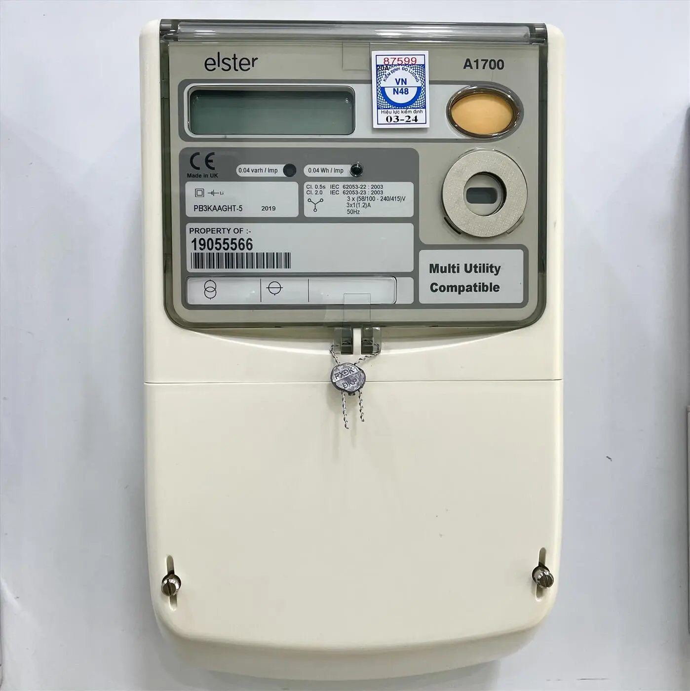 Công tơ điện tử 3 pha ELSTER A1700 1(1.2)A chính hãng – Class 0.5s