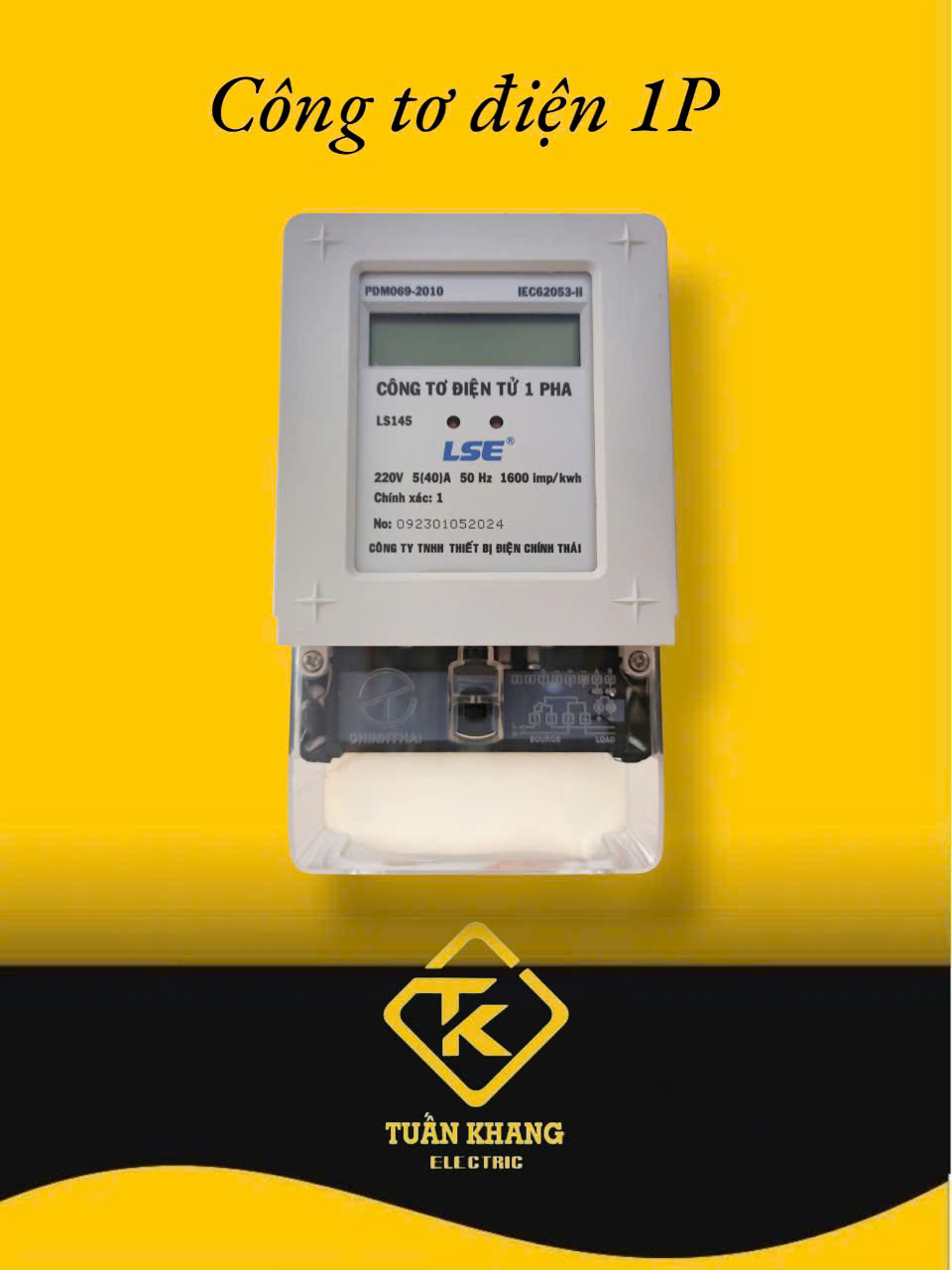 Công Tơ Điện Tử 1 Pha LSE LS145 5(40)A