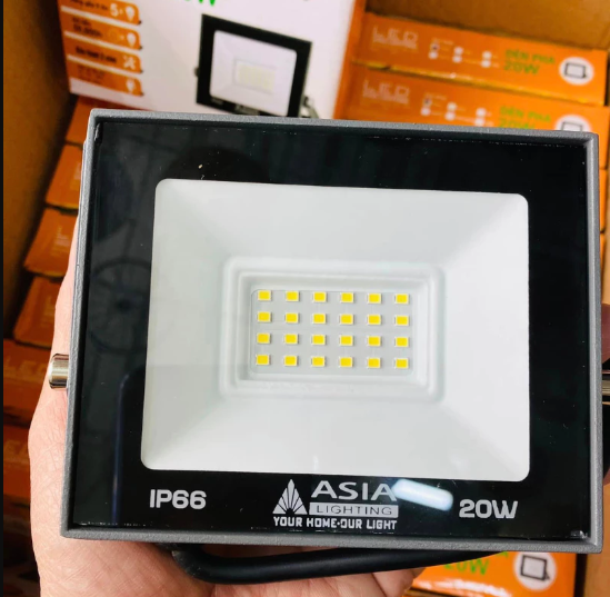Đèn Pha Led Ngoài Trời ASIA LIGHTING IP66 – Nhiều Công Suất, Siêu Sáng