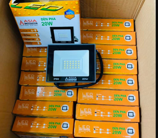 Đèn Pha Led Ngoài Trời ASIA LIGHTING IP66 – Nhiều Công Suất, Siêu Sáng