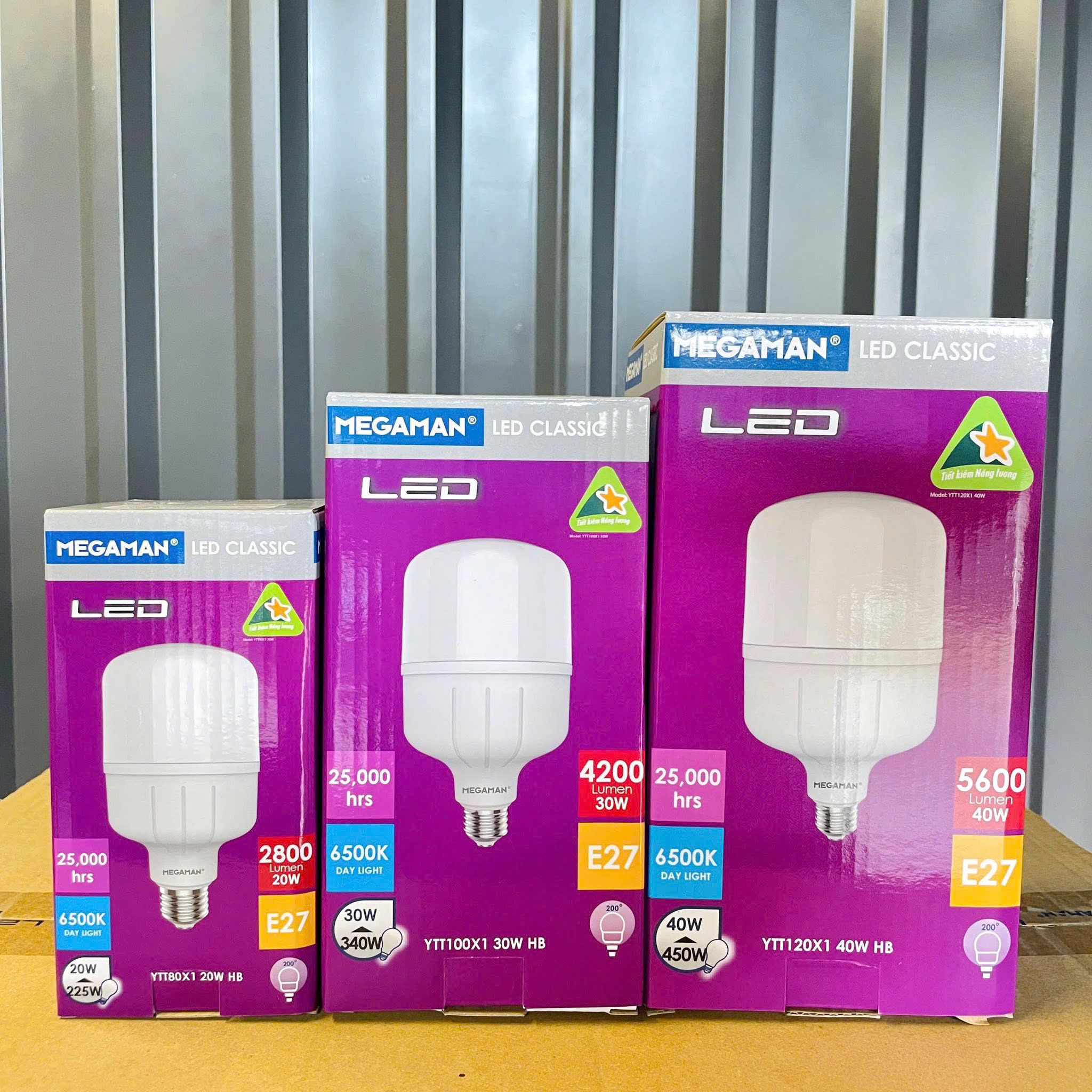 đèn led trụ megaman