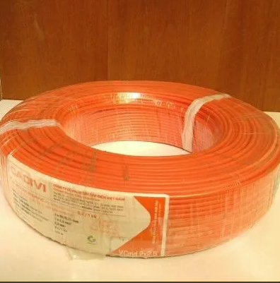Dây cáp điện đơn - dây điện CV đơn Cadivi (Nguyên cuộn) 100 mét