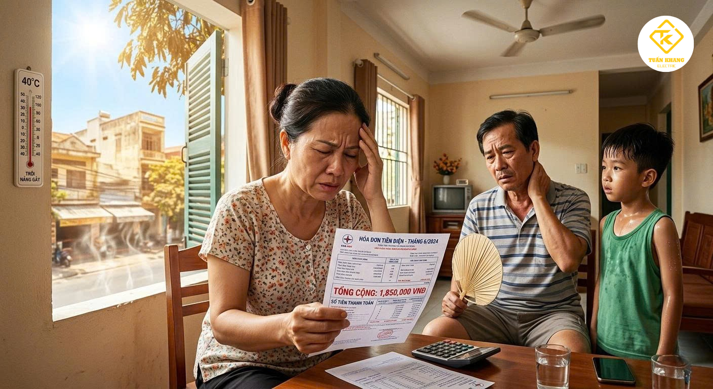 Tiết kiệm điện mùa nắng nóng: 10 cách giảm tiền điện hiệu quả cho gia đình