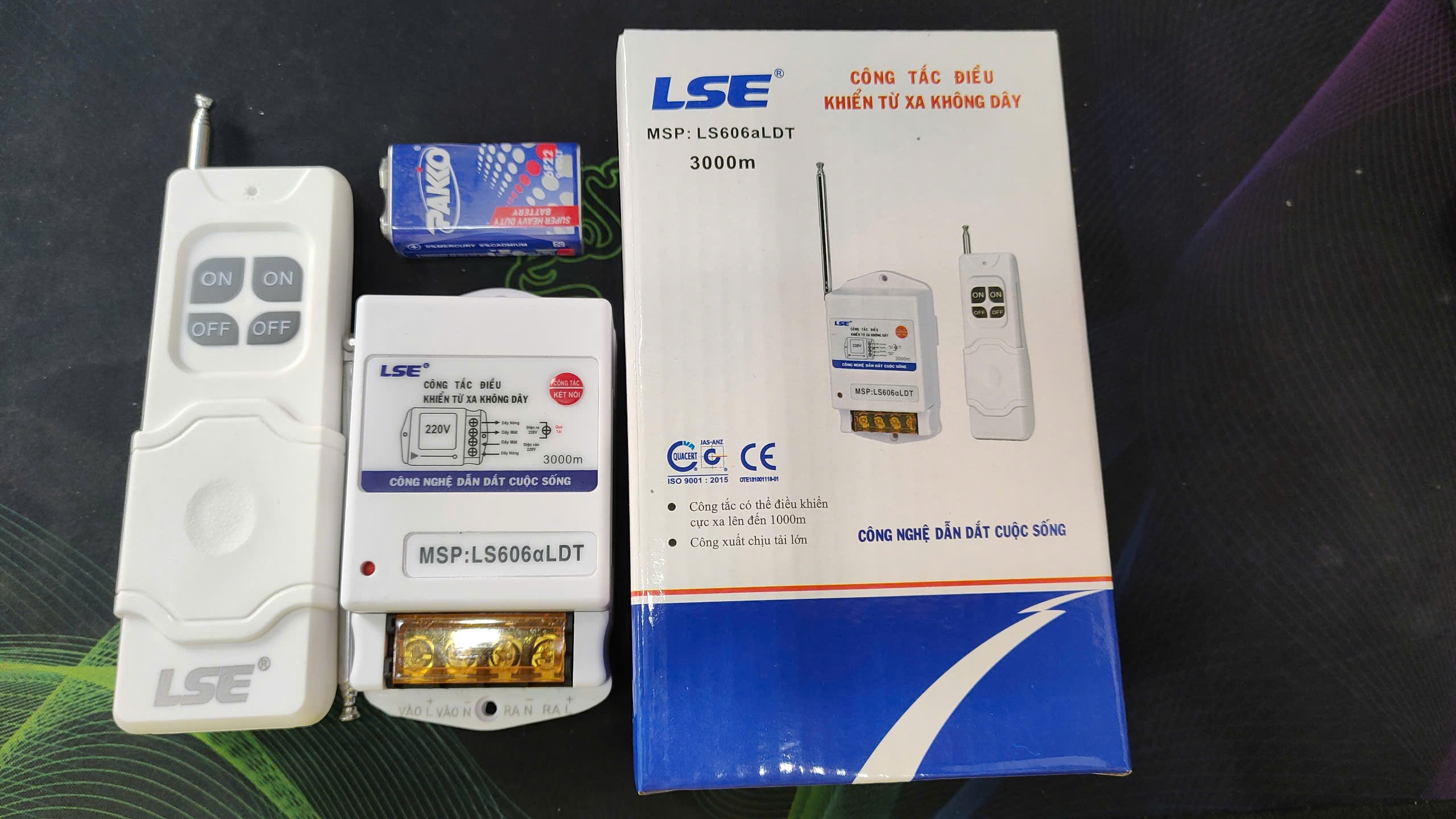 BỘ ĐIỀU KHIỂN THÔNG MINH TỪ XA LSE 500M -5000M