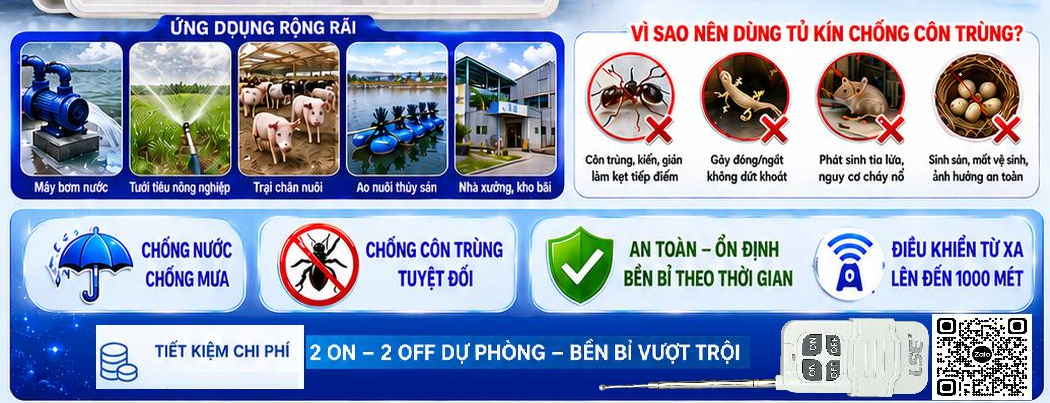 Bộ Tủ Điều Khiển Từ Xa LSE
