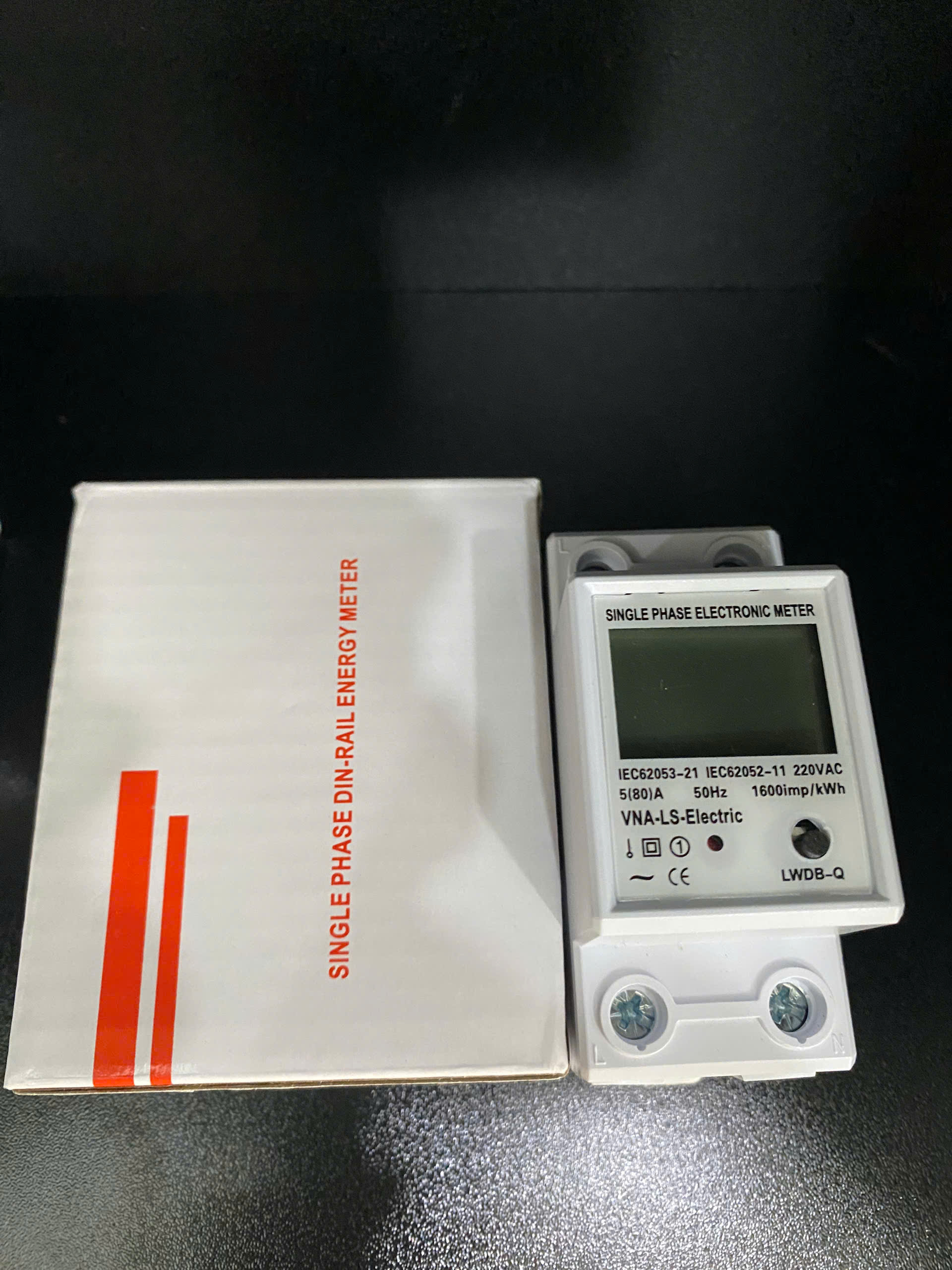 Công tơ điện tử 1 pha đo điện năng VNA-LS Mini Electric LWDB-Q